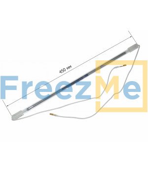 Тэн холодильника стеклянный 18" 200W, 220V (длина 450мм)