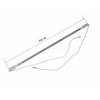Тэн холодильника стеклянный 16" 180W, 220V (длина 400мм)