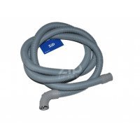Шланг сливной для стиральной машины LG (L=2400 мм, Г-образный), зам. 5214FR3188G