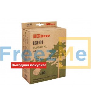 Filtero LGE 01 (10+фильтр) ECOLine XL, бумажные пылесборники