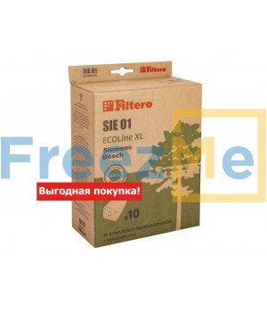 Filtero SIE 01 (10+фильтр) ECOLine XL, бумажные пылесборники