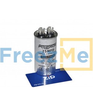 Конденсатор пусковой CBB65 (25uF, 440V)