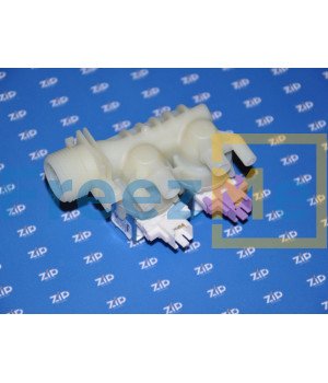 Клапан заливной стиральной машины INDESIT, ARISTON 2W x 90° (клеммы мини), зам. C00093843