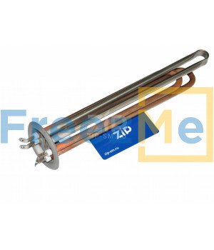 ТЭН водонагревателя RF 2000W (1,0+1,0) M4, медь, двойной, фл. 64mm конт по ВИНТЫ