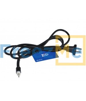Шнур сетевой 1,6м, для плоек, утюга, фена, (поворотный, 180гр.) 16А, 250V