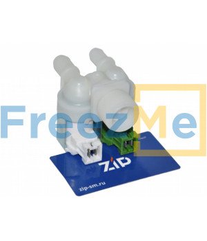 Клапан заливной стиральной машины ELECTROLUX, ZANUSSI 2W x 180° (Выходы 12мм, 14мм)