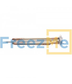 ТЭН RF64, 2,0 кВт, L 245мм, медь, O64, клеммы под винт, 220В, 2 трубки термостата (275мм, нерж) и термозащиты (205мм, нерж), М6 под анод, для водонагревателей 30-150л