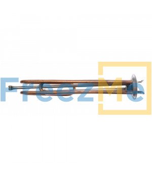 ТЭН RF64, 2,0 кВт (0,5+1,5), L 270мм, медь, O64, клеммы под винт, 220В, 2 трубки термостата (295мм, нерж) и термозащиты (190мм, нерж), М4 под анод, для вертикальных водонагревателей 30-50л