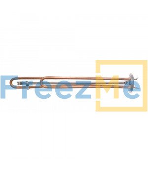 ТЭН RF64, 2,5 кВт (1,0+1,5), L 365мм, медь, O64, клеммы под разъем+под винт, 220В, 2 трубки термостата и термозащиты (120мм, нерж), М4 под анод, для горизонтальных водонагревателей