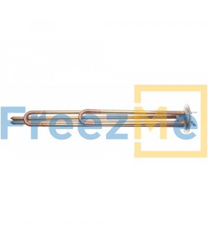 ТЭН RF64, 2,5 кВт (1,0+1,5), L 345мм, медь, O64, клеммы под разъем+под винт, 230В, 2 трубки термостата и термозащиты (370мм), М4 под анод, для горизонтальных водонагревателей