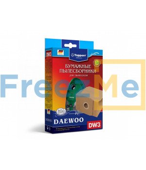 Бумажные пылесборники DW3 для пылесосов DAEWOO