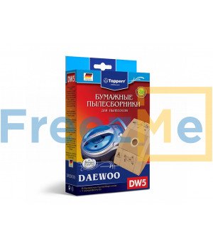Бумажные пылесборники DW5 для пылесосов DAEWOO