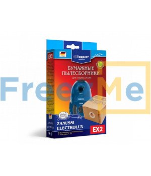 Бумажные пылесборники EX2 для пылесосов AEG, ELECTROLUX, THOMAS