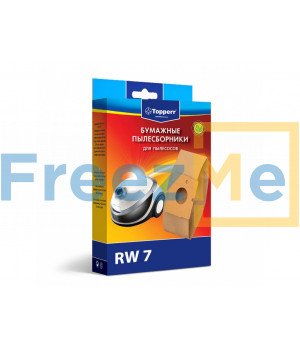 Бумажные пылесборники RW7 для пылесосов ROWENTA, SIEMENS