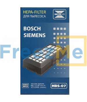 Фильтр НЕРА пылесоса BOSCH, зам. BBZ152HF, VZ152HFB