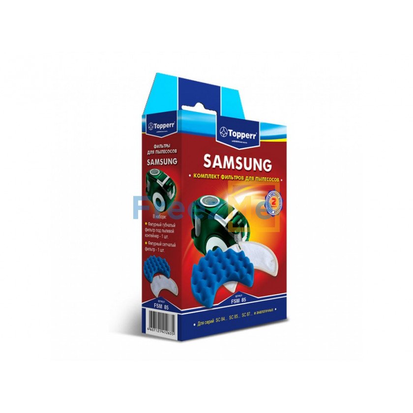 Комплект фильтров для пылесоса SAMSUNG SC 84... SC 85... SC 87... (DJ97-00849B) Topperr