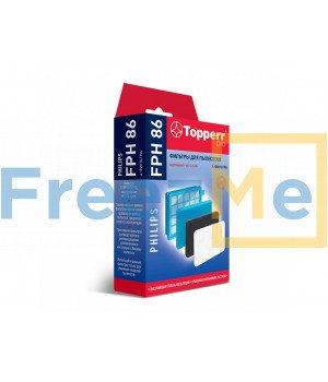 Комплект фильтров для пылесосов PHILIPS FC8630-8639,FC8640-8649,FC8470-8479 (FC8058/01) Topperr 1145