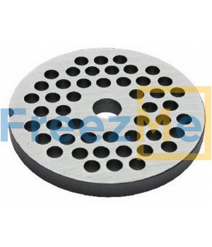 Решетка мясорубки Помощница D=53.5mm, h=3mm, диаметр отверстий 7.5mm