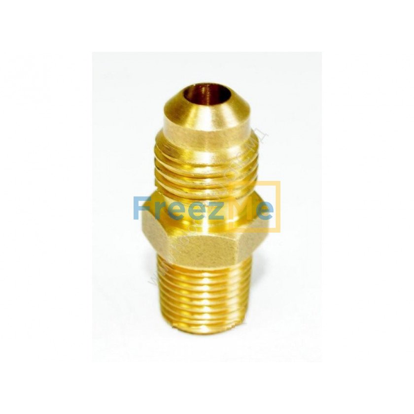 Штуцер U1-4A прямоточный 1/4FL x 1/8NPT CASTEL 7140/21