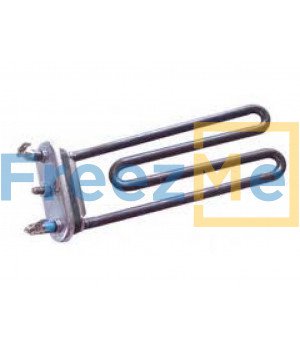 ТЭН стиральной машины INDESIT, PHILCO 2000W, длина 200мм, гнутый, зам. C00050575